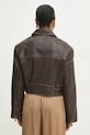 Oblečenie Kožená bunda Answear.LAB WA24.KUD103 hnedá