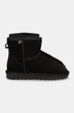 Scarpe Answear Lab stivali da neve in camoscio AW23.5.cd nero