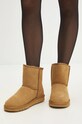 Answear Lab cizme de zapada din piele intoarsa izolat bej AW23.7.cd