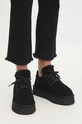 Замшеві чоботи Answear.LAB замша чорний AW24.2.cd
