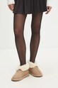 Замшевые сапоги Answear.LAB замш бежевый AW24.4.cd