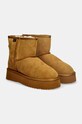 Замшевые сапоги Answear.LAB AW24.16.cd коричневый WA24
