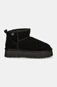Answear Lab cizme de zapada din piele intoarsa AW24.22.cd negru