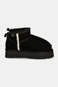 Обувь Замшевые сапоги Answear.LAB AW24.23.cd чёрный