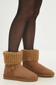 Замшевые сапоги Answear.LAB замш коричневый AW24.9.cd