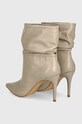 Кожаные полусапожки Answear Lab серый 195076B.bd