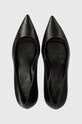 Answear Lab stilettos de piele 439012.bd negru