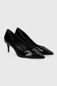 Шкіряні туфлі Answear Lab 5-8 см чорний 439012..bd