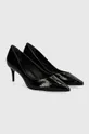 Answear Lab stilettos de piele 439012..bd negru WA24