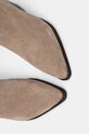 Answear Lab cizme de cowboy din piele intoarsa 41839.IJS bej