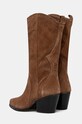 Kaubojske čizme od brušene kože Answear.LAB smeđa 41839.IJS