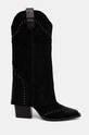 Obuv Semišové čižmy Answear.LAB LT2585.1201.1R.cd čierna