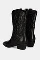 Answear Lab cizme de piele negru AL4332..ind