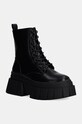 Answear Lab bocanci cu snur negru GUINESS2.ATPL