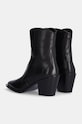Answear.LAB botki skórzane czarny 6309.TRAT