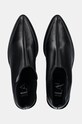 Answear Lab ghete chelsea de piele 47311.TRAT negru