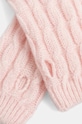 Answear.LAB ocieplacze z wełny merino WA24.RED003 różowy WA24