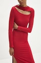 Answear.LAB sukienka czerwony WA24.SUD02A