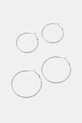 Answear Lab kolczyki 2-pack 2-pack srebrny WA25.AKD029