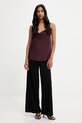 Blúzka Answear.LAB TP540 burgundské WA25