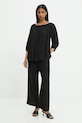 Answear.LAB bluza 63738.flk negru WA25
