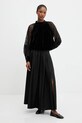 Answear.LAB bluzka 80815.FLK czarny WA25