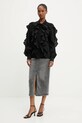 Answear.LAB bluza VMC3137.hak negru WA25