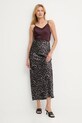 Answear.LAB bluzka SW41295.iak bordowy WA25