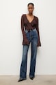 Bluza Answear.LAB 71751.TOS smeđa