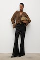 Блуза Answear.LAB 080705.TOS кафяв WA25