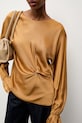 Answear.LAB bluzka BL723.iak brązowy