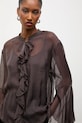 Блуза Answear.LAB 1159.iak кафяв