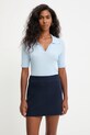 Answear.LAB bluzka niebieski ST.TR0384.TOS