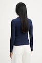 Îmbrăcăminte Answear.LAB longsleeve IVVI.BUTTON.tos bleumarin