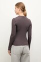 Odzież Answear.LAB longsleeve IVVI.22.TOS brązowy