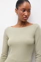 Tričko s dlhým rukávom Answear.LAB zelená dv.hit.sng.tak