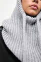Answear.LAB kominiarka z wełną merino balaklava szary