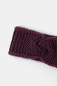 Akcesoria Answear.LAB opaska z wełną merino 2305005-016 bordowy