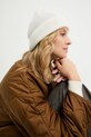 Answear.LAB czapka z wełną merino gruba beżowy czapka1
