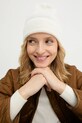 Answear.LAB czapka z wełną merino czapka1 beżowy