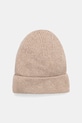 Answear.LAB czapka z wełną merino czapka1 beżowy WA25