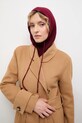 Answear.LAB kominiarka z kaszmirem bordowy WF2775.fh