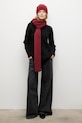 Answear.LAB caciula de lana WA25-CDD001 rosu