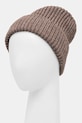 Akcesoria Answear.LAB czapka z wełną WA25-CDD001 brązowy