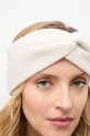 Answear.LAB opaska wełniana wełna beżowy WA25-CDD003