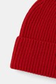 Answear.LAB czapka wełniana czerwony WZ24-CAD00J.cms