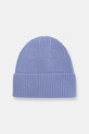 Answear.LAB czapka wełniana wełna niebieski WZ24-CAD00J.cms