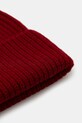 Akcesoria Answear.LAB czapka wełniana WZ24-CAD00J.cms bordowy
