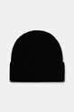 Answear.LAB czapka wełniana wełna czarny WZ24-CAD00J.cms