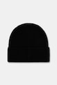 Answear.LAB czapka wełniana wełna czarny WZ24-CAD00J.cms